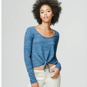 Aeropostale tie front top size large